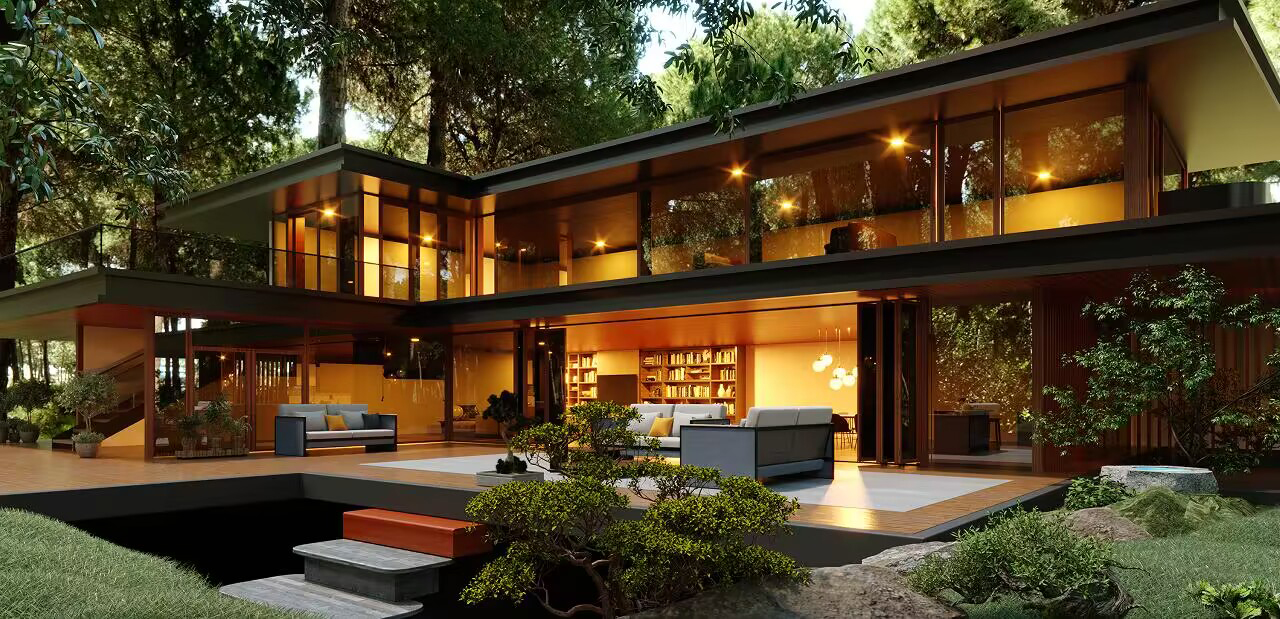 2021级环境设计专业林逸飞&mdash;&mdash;建筑设计作品《雍景澜湾》