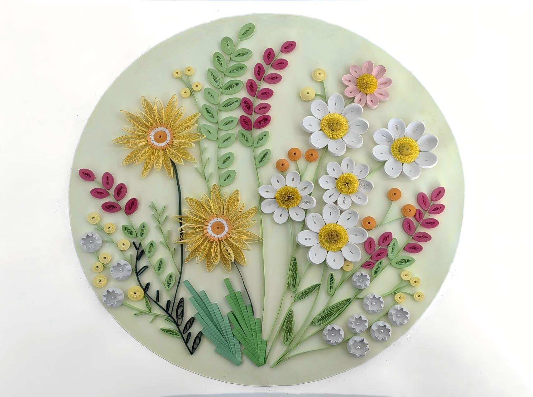 学前教育专业学生纸艺作品